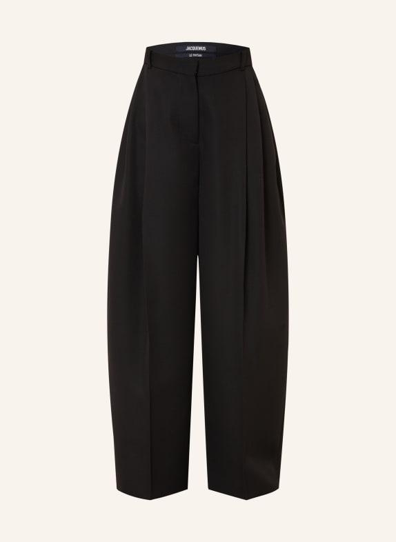 JACQUEMUS Marlenehose LE PANTALON D'HOMME SCHWARZ
