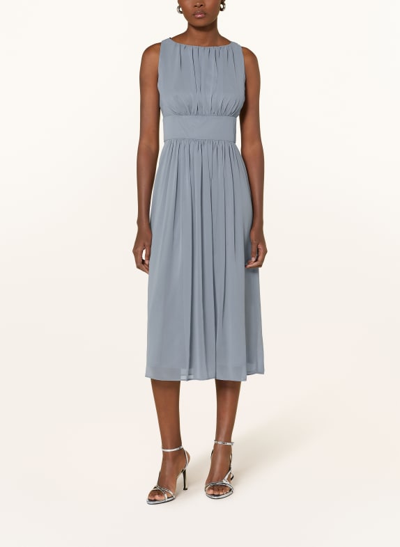 SWING robe de cocktail BLEU GRIS