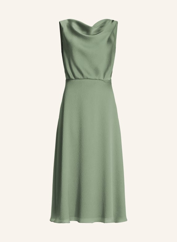 SWING koktejlové šaty SVĚTLE ZELENÁ