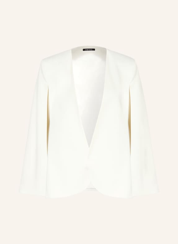 SWING Blazerweste WEISS