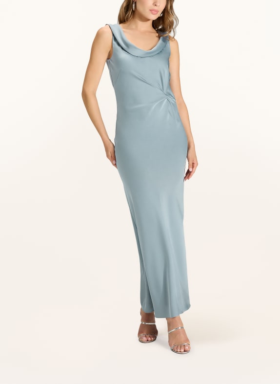 SWING večerní šaty ČERNOŠEDÁ