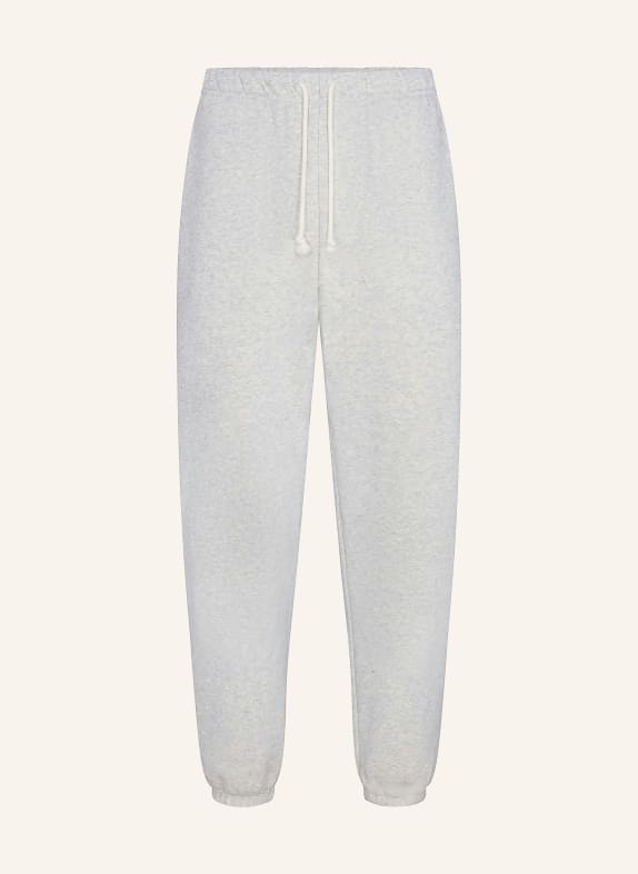 SKIMS Spodnie dresowe FLEECE LOUNGE LIGHT HEATHER GREY
