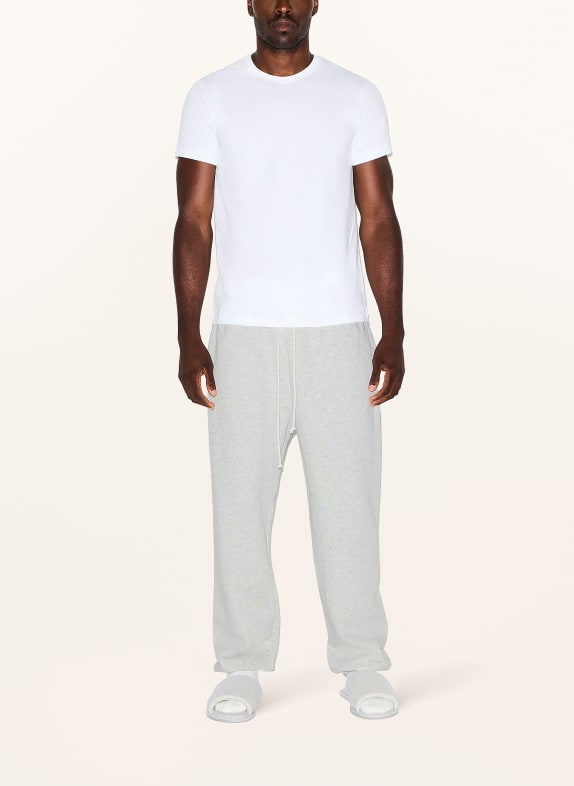 SKIMS Lounge-joggingbyxor FLEECE LOUNGE LIGHT HEATHER GREY
