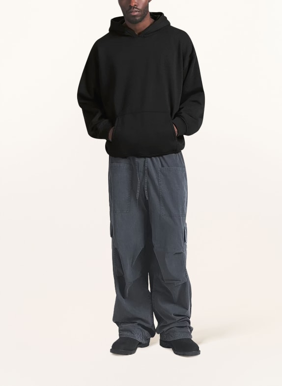 SKIMS Lounge-hoodie FLEECE LOUNGE WASHED ONYX