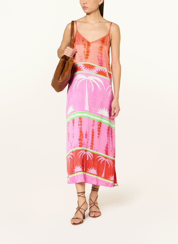 Grace robe ROSE FUCHSIA / ORANGE / VERT