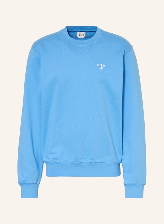 Arte Antwerp sweatshirt NEON BLUE / WHITE