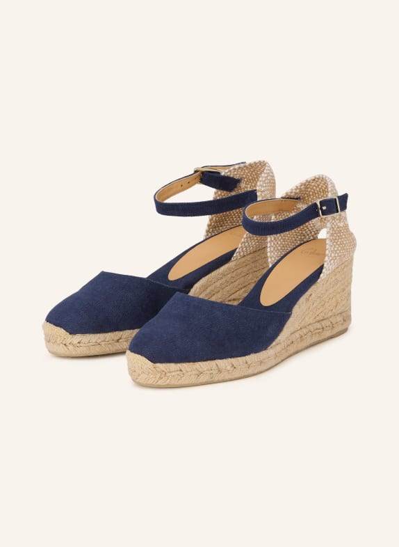 Castaner Wedges CAROL DUNKELBLAU / BEIGE