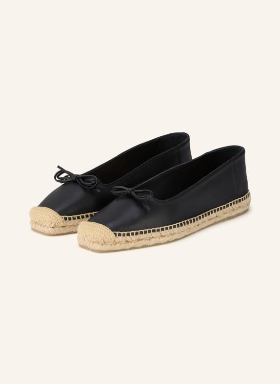 Castaner PAX ballerina flats BLACK / CAMEL