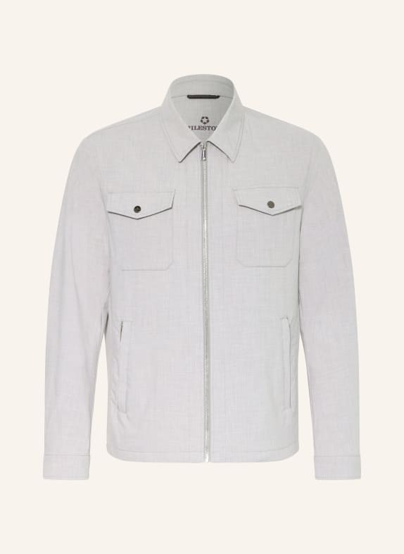 MILESTONE Overshirt MSTRENTON HELLGRAU