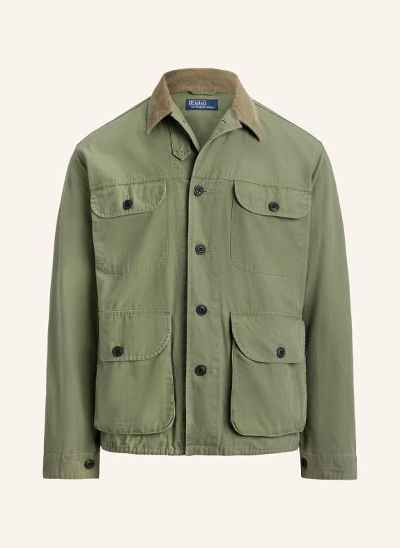 POLO RALPH LAUREN Fieldjacket KHAKI / BEIGE / SCHWARZ