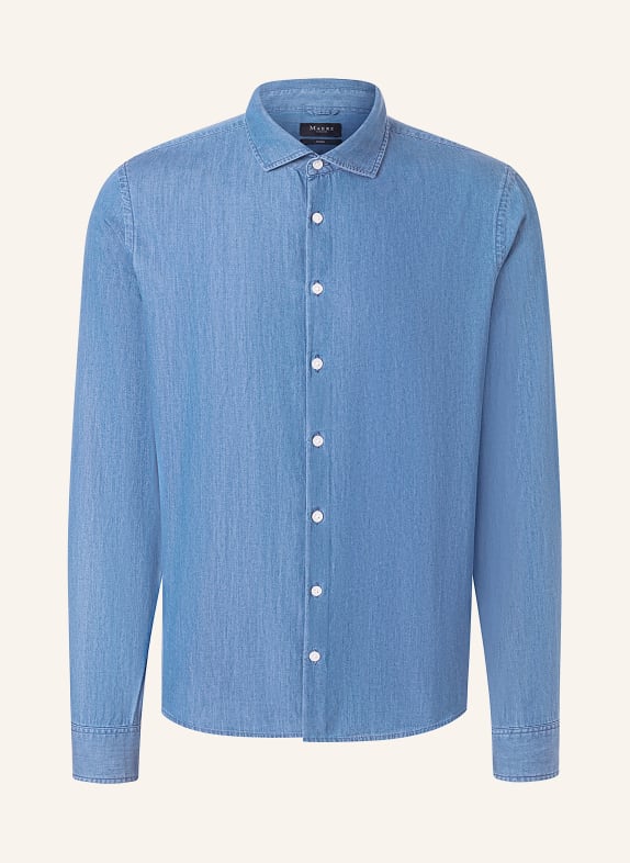 MAERZ MUENCHEN Jeanshemd Comfort Fit BLAU