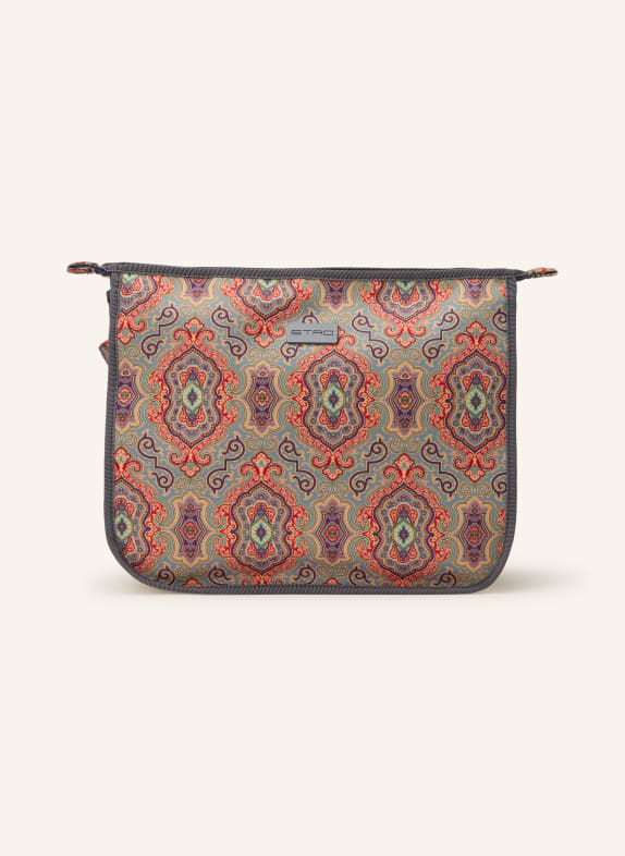 ETRO Kosmetiktasche PETROL / ROSA / LILA