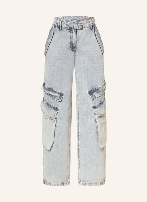 WRSTBHVR Cargo džíny BLAKE 5014 FADED BLUE