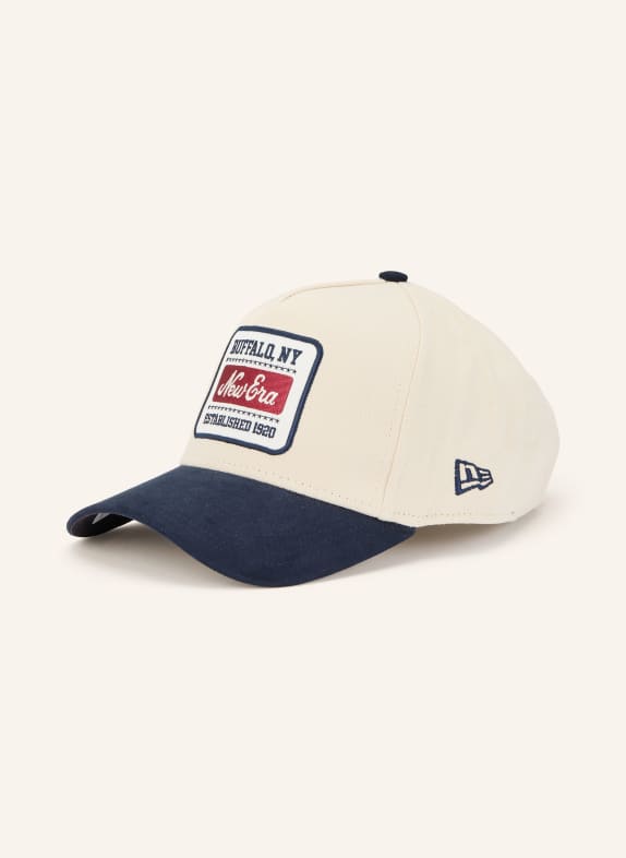 NEW ERA Cap 9FORTY® E-FRAME CREAM / DARK RED / DARK BLUE