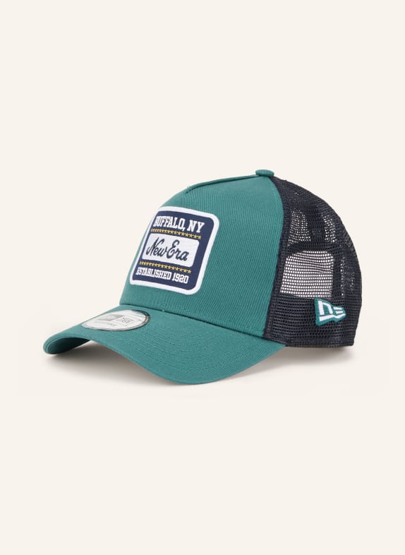 NEW ERA Cap 9FORTY® A-FRAME TEAL / DARK BLUE / WHITE