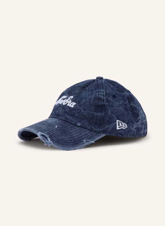 NEW ERA Cap PIGMENT WASH 9TWENTY® DARK BLUE / WHITE