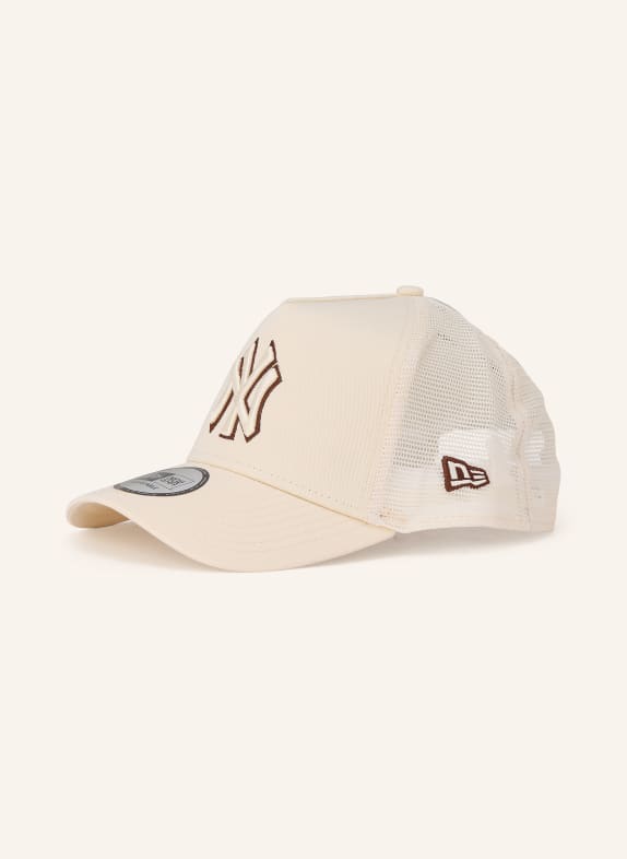 NEW ERA Cap OUTLINE TRUCKER CREME