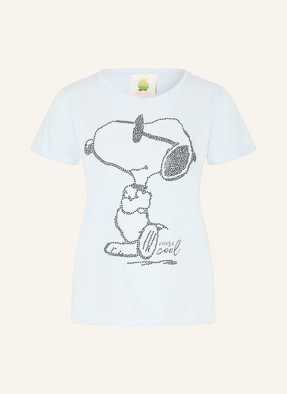 Princess GOES HOLLYWOOD T-Shirt SNOOPY mit Schmucksteinen HELLBLAU
