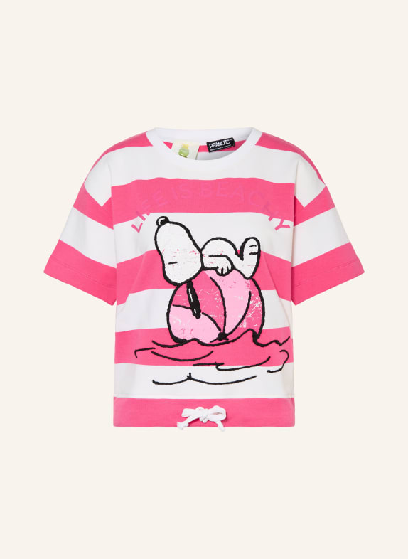 Princess GOES HOLLYWOOD mikina RŮŽOVÁ / KRÉMOVÁ / ČERNÁ