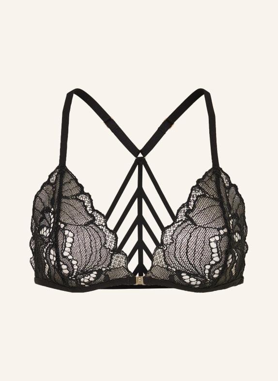 LIVY Trojúhelníkový podprsenka ROAD ČERNÁ