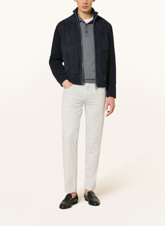 BOSS Pantaloni DELAWARE Slim Fit 068 OPEN GREY