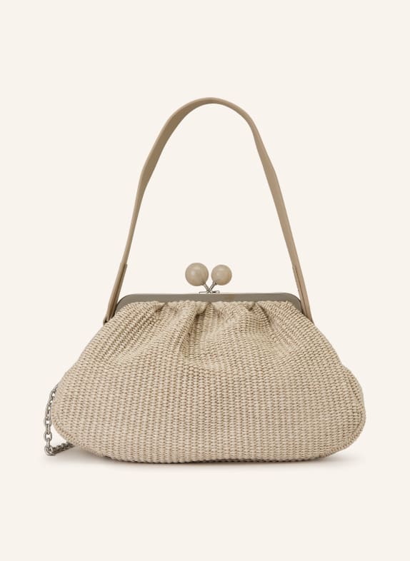 WEEKEND Max Mara Handtasche FORTUNA BEIGE / SILBER