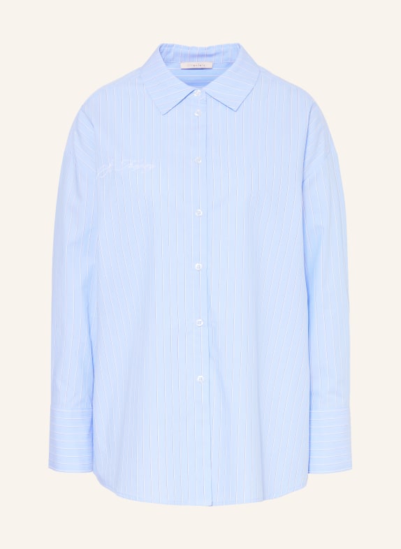 lilienfels Hemdbluse HELLBLAU / WEISS