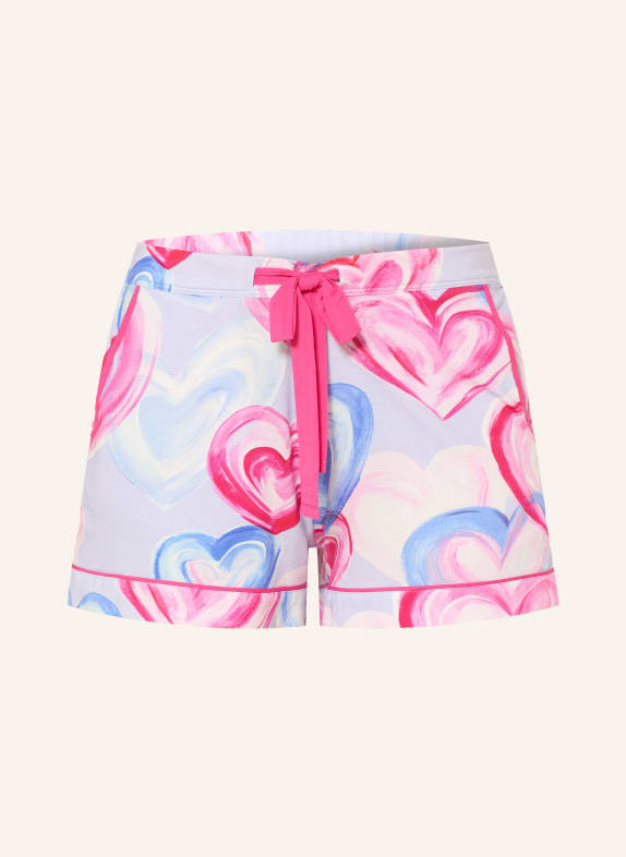 cyberjammies Szorty do spania CHLOE MOCNORÓŻOWY / JASNONIEBIESKI / NIEBIESKI