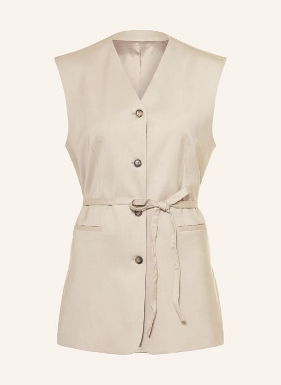 SELECTED Femme sako BÉŽOVÁ