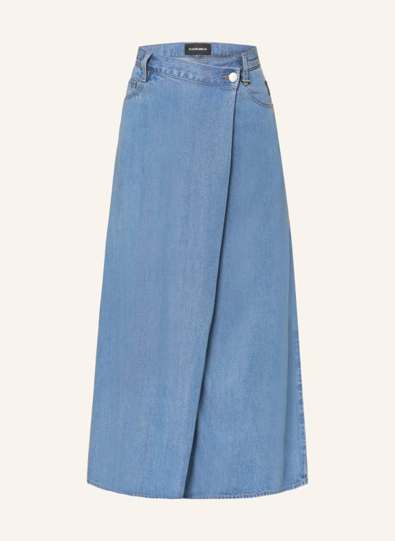 ELIAS RUMELIS Rock INDIGA in Jeansoptik HELLBLAU