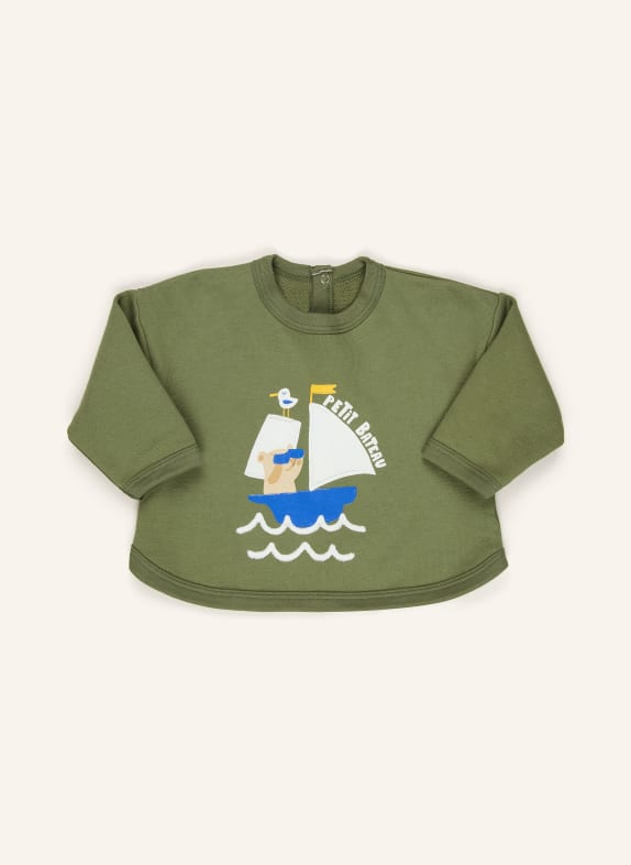 PETIT BATEAU Sweatshirt OLIV