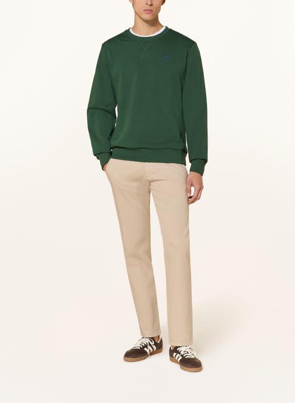 LA MARTINA sweatshirt DONKERGROEN