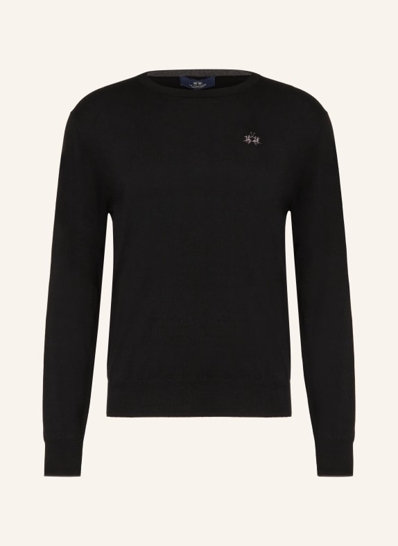 LA MARTINA Pullover SCHWARZ