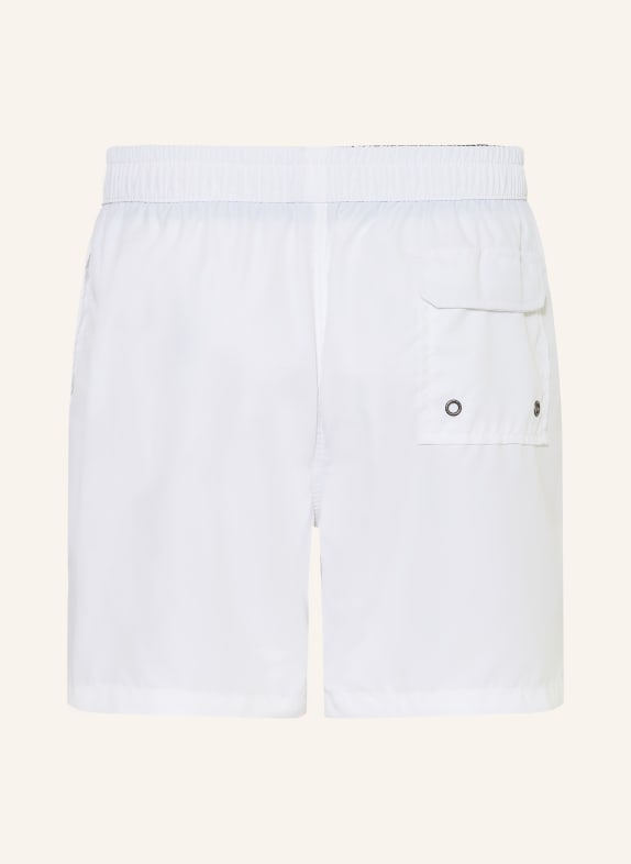 LA MARTINA zwemshort WIT / DONKERBLAUW