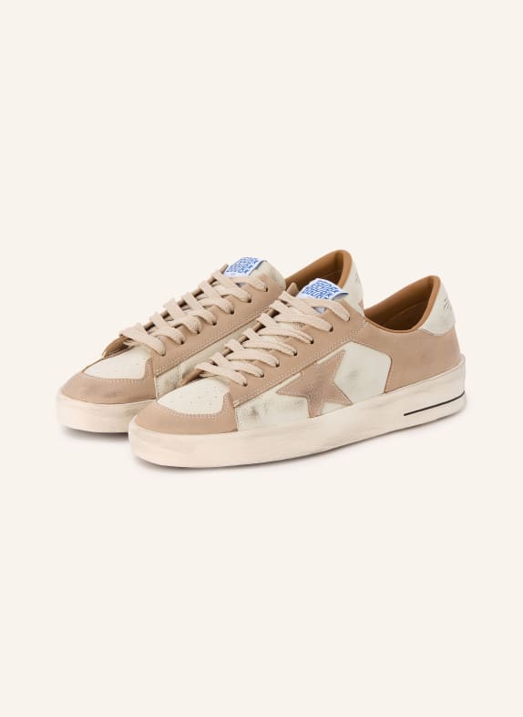 GOLDEN GOOSE STARDAN sneakers BEIGE / CREAM