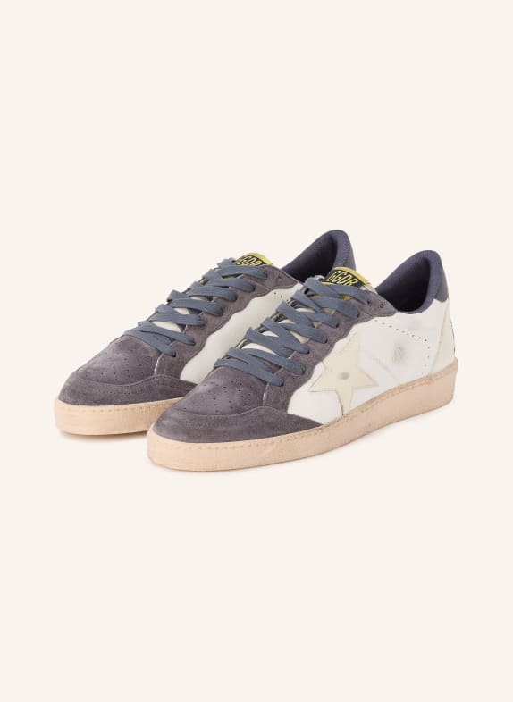 GOLDEN GOOSE BALL STAR sneakers DARK GRAY / CREAM / WHITE