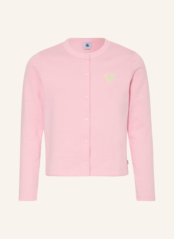 PETIT BATEAU Sweatjacke ROSA
