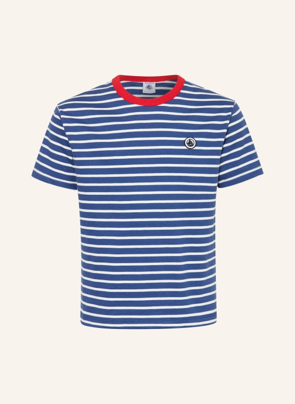 PETIT BATEAU T-Shirt BLAU / WEISS