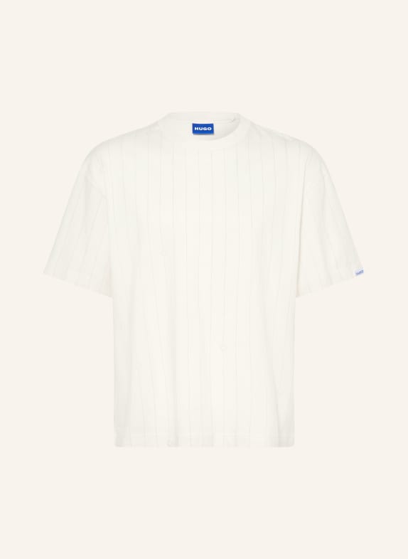 HUGO T-Shirt NORAYATI ECRU / GRAU
