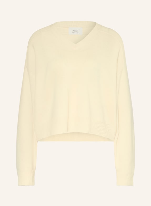 LOULOU DE SAISON Cashmere-Pullover ANZOR HELLGELB