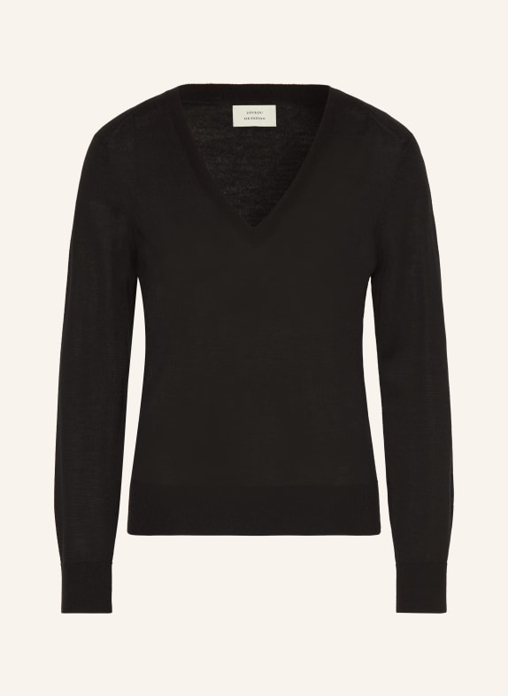 LOULOU DE SAISON Cashmere-Pullover JULIO SCHWARZ