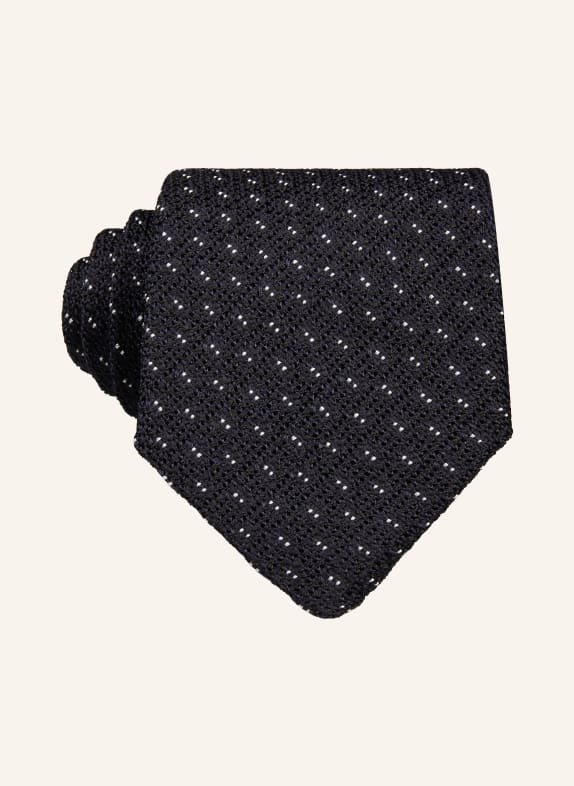 DRESSLER necktie BLACK / WHITE