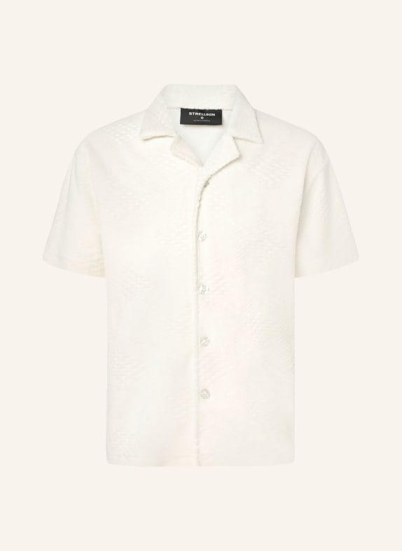 STRELLSON Resorthemd JOSEPH Regular Fit aus Frottee WEISS