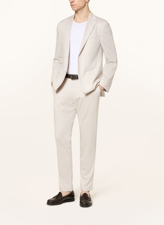 STRELLSON Pantalon TIUS Slim Fit van jersey 279 Light Beige 279