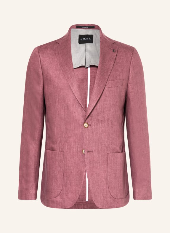 DIGEL Leinensakko EDWARD Modern Fit ROT