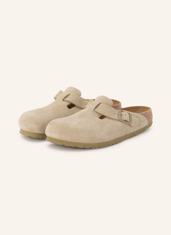 BIRKENSTOCK Pantoletten BOSTON HELLGRÜN