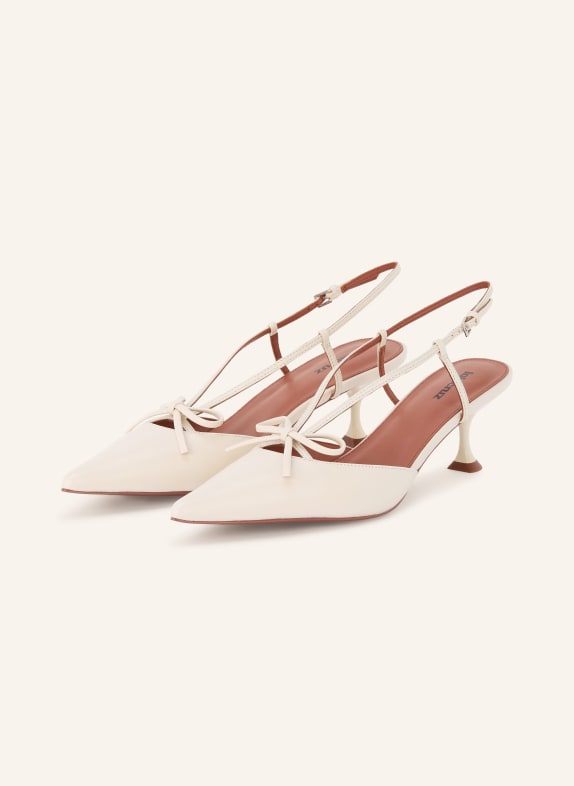 Lola Cruz Slingpumps AUDREY CREME / BRAUN