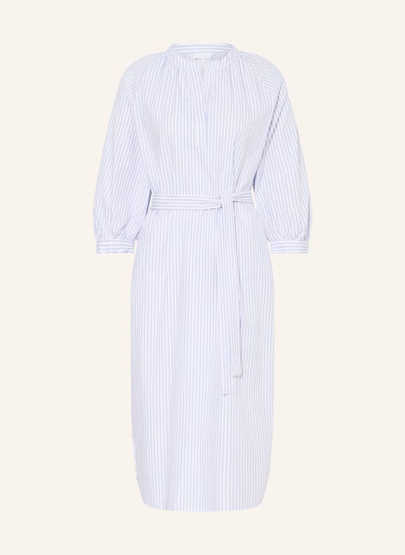 DESOTO Šaty NIKI s 3/4 rukávem BÍLÁ / MODRÁ