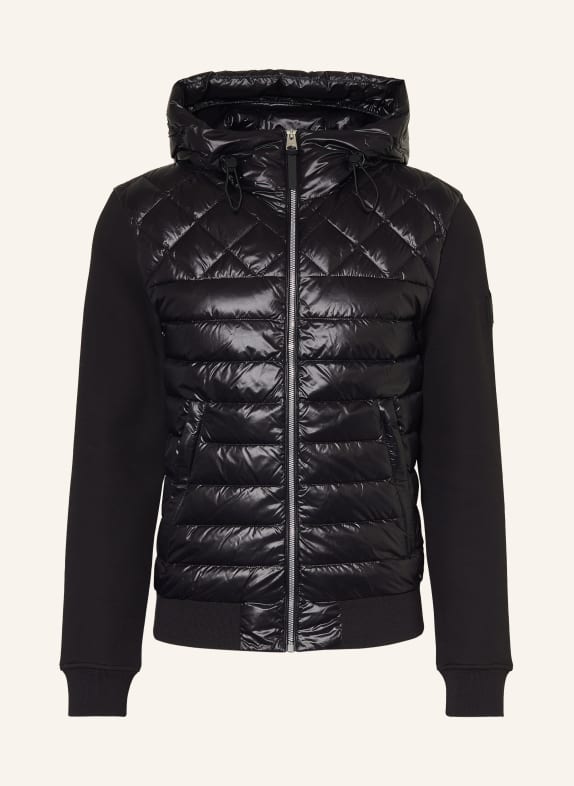 Mackage Daunenjacke FLETCHER im Materialmix SCHWARZ
