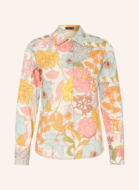 van Laack Košile VL-CELLYA-KN KRÉMOVÁ / ORANŽOVÁ / TMAVĚ MODRÁ